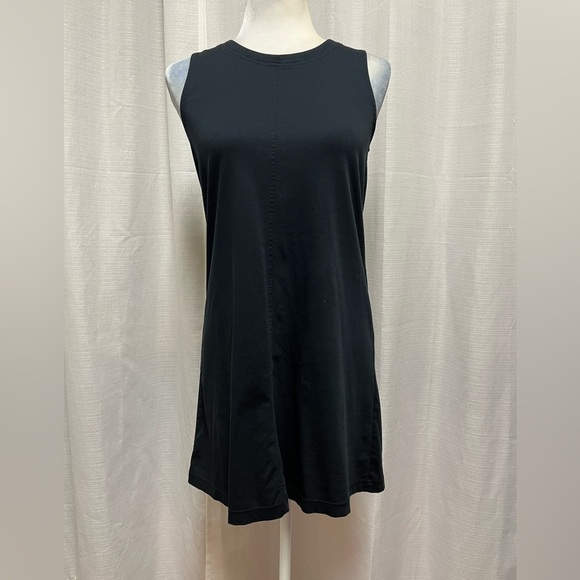 Everlane Dresses & Skirts - Everlane Summer Casual The Luxe Cotton A-Line Tank Dress in Black | Size Small